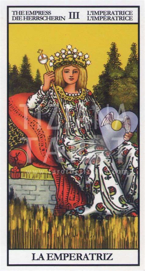 la emperatriz tarot sentimientos|La Emperatriz en las Cartas del Tarot 